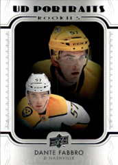 2019-20 Upper Deck Portraits #P43 Dante Fabbro